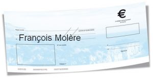 cheque Francois Molere